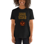 Halloween Boo Ekse! on Short-Sleeve Unisex T-Shirt
