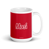 Masi - Indian Family Mug RED