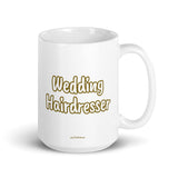 Wedding Hairdresser Mug GOLD