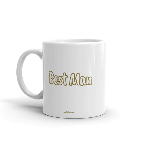 Best Man Mug GOLD