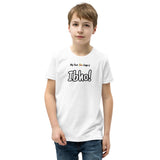 Ibho! on Youth Short Sleeve T-Shirt WHITE