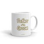 Father of the Groom Mug GOLD