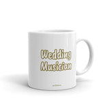 Wedding Musician Mug GOLD