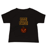 Halloween Boo Ekse! on Baby Short Sleeve Tee
