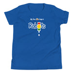 Robots on Youth Short Sleeve T-Shirt COLOURS