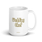 Wedding Chef Mug GOLD