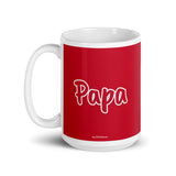 Papa - Indian Family Mug RED