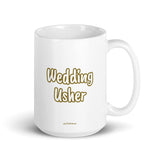 Wedding Usher Mug GOLD