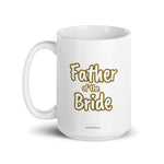 Father of the Bride Mug GOLD