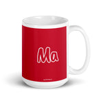 Ma - Indian Family Mug RED