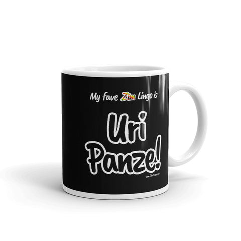 "Uri Panze!" on Black Mug
