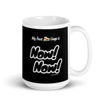 "Now! Now!" on Black Mug