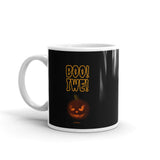 Halloween Mug Black - Boo Iwe!