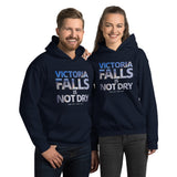 "Vic Falls is Not Dry" on Unisex Heavy Blend Hoodie in COLOURS