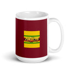 "ZimXcite" Box on Red Mug