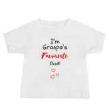 Gramp's Fave on Baby Short Sleeve Tee - Colours