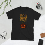 Halloween Boo Iwe! on Short-Sleeve Unisex T-Shirt