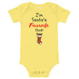 Santa's Fave - Baby Bodysuit - Colours