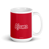 Ajama - Indian Family Mug RED