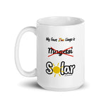 "Solar" on White Mug