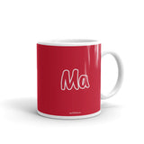 Ma - Indian Family Mug RED
