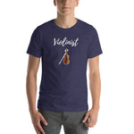 Violinist on Unisex T-Shirt