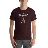 Violinist on Unisex T-Shirt
